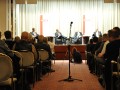 Podiumsdiskussion mit den Spitzenkandidaten zur Landtagswahl 2011 in Sachsen-Anhalt am 08.02.2011 im Maritim Hotel Magdeburg.