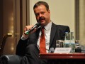 Wulf Gallert (DIE LINKE) auf der Podiumsdiskussion mit den Spitzenkandidaten zur Landtagswahl 2011 in Sachsen-Anhalt am 08.02.2011 im Maritim Hotel Magdeburg.