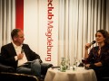 Presseclub-Abend mit Anja Heyde am 23.09.2014 im Maritim Hotel Magdeburg