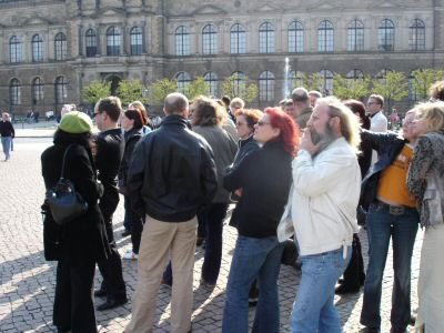 Pressereise nach Dresden (24./25.04.2005)