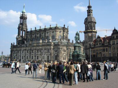 Pressereise nach Dresden (24./25.04.2005)