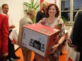 Gewinner der Tombola beim Sommerfest des Presseclubs Magdeburg und der Landespressekonferenz Sachsen-Anhalt am 14.07.2012