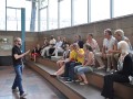 Presseclub-Mitgliederfahrt am 30.06.2012 nach Berlin - Besuch der Ausstellung “GrenzErfahrungen. Alltag der deutschen Teilung” im “Tränenpalast” am Bahnhof Friedrichstraße.