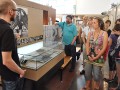 Presseclub-Mitgliederfahrt am 30.06.2012 nach Berlin - Besuch der Ausstellung “GrenzErfahrungen. Alltag der deutschen Teilung” im “Tränenpalast” am Bahnhof Friedrichstraße.