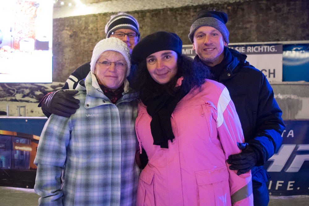 „Winterfest“ des Presseclubs Magdeburg mit Eisstockschießen in der Festung Mark am 19. Januar 2017