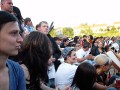 WM-Presselounge in der Strandbar Magdeburg mit Public Viewing Deutschland-Ghana