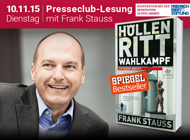 Lesung mit Frank Stauss am 10.11.2015 in Magdeburg