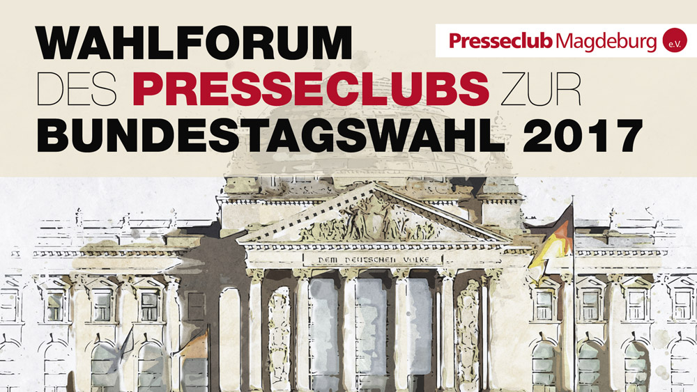 Wahlforum des Presseclubs zur Bundestagswahl 2017